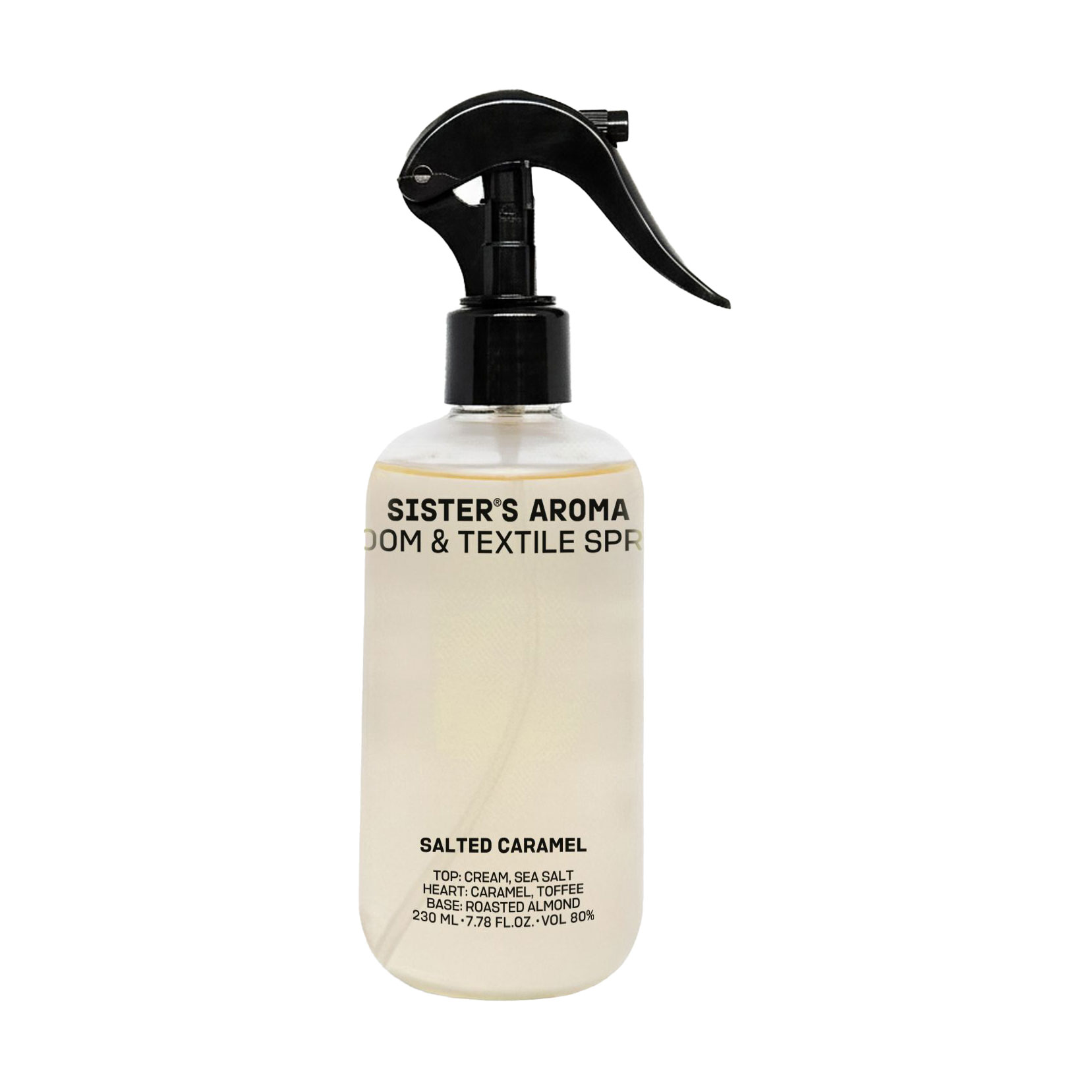 Парфумований спрей для кімнати та текстилю Sister's Aroma Salted Caramel, 230 мл